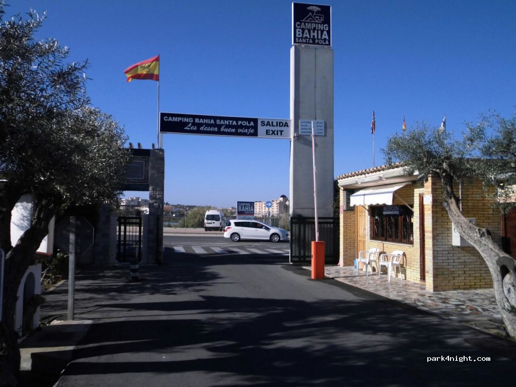Camping Bahia de Santa Pola — foto