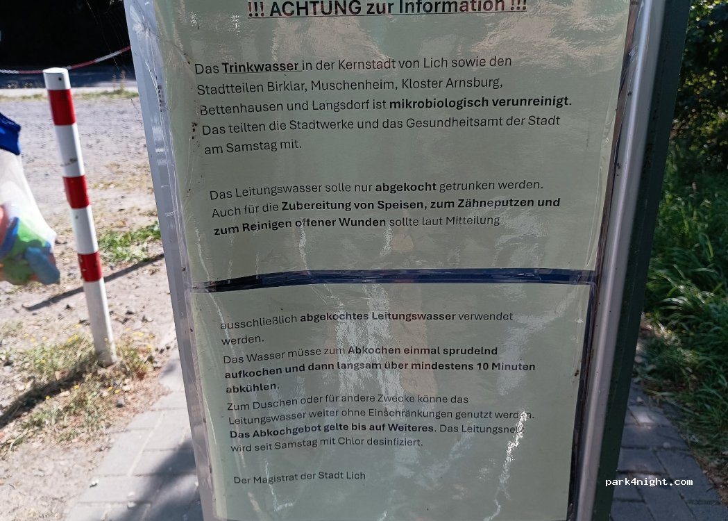 Wohnmobilstellplatz am Bürgerpark in Lich — foto 5
