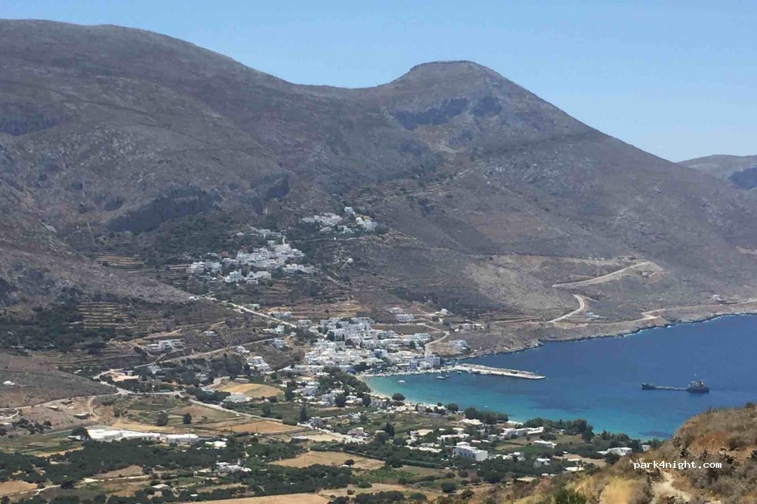 (840 08) Amorgos - Eparchiaki Odos Katapola-Thalarias — foto