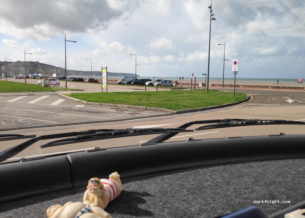 Aire camping-car Dieppe Mal. Foch — foto