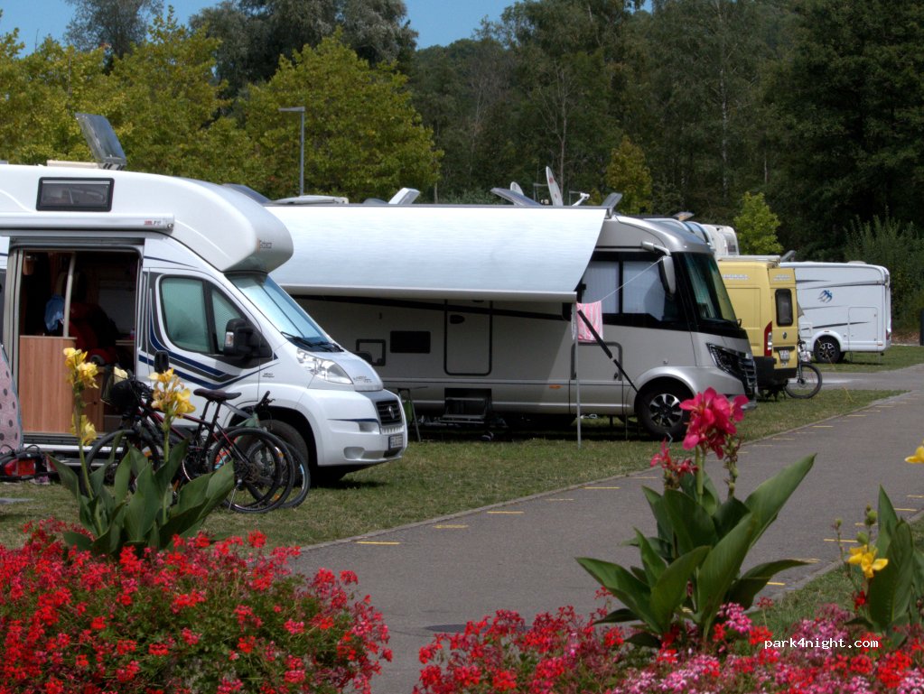 Aire CC / Wohnmobilstellplatz Delley-Portalban — foto