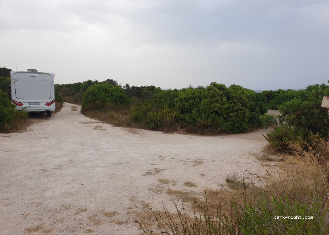 (08029) Siniscola - Strada per Faro Vecchio di Capo Comino — foto