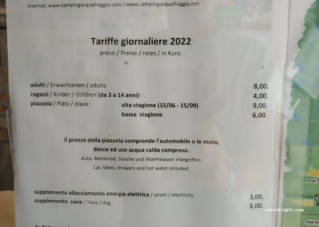 Camping Acquafraggia Di Lisignoli Guido — foto 2