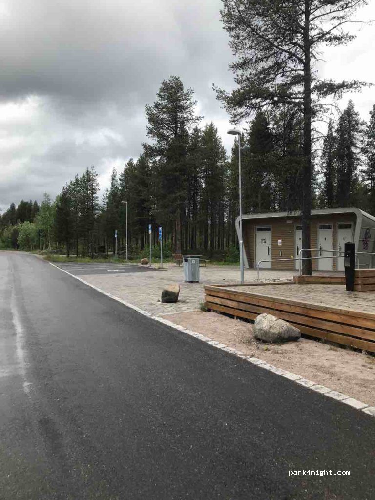 (980 10) Vittangi - Rastplats Suptallen, E45 — foto