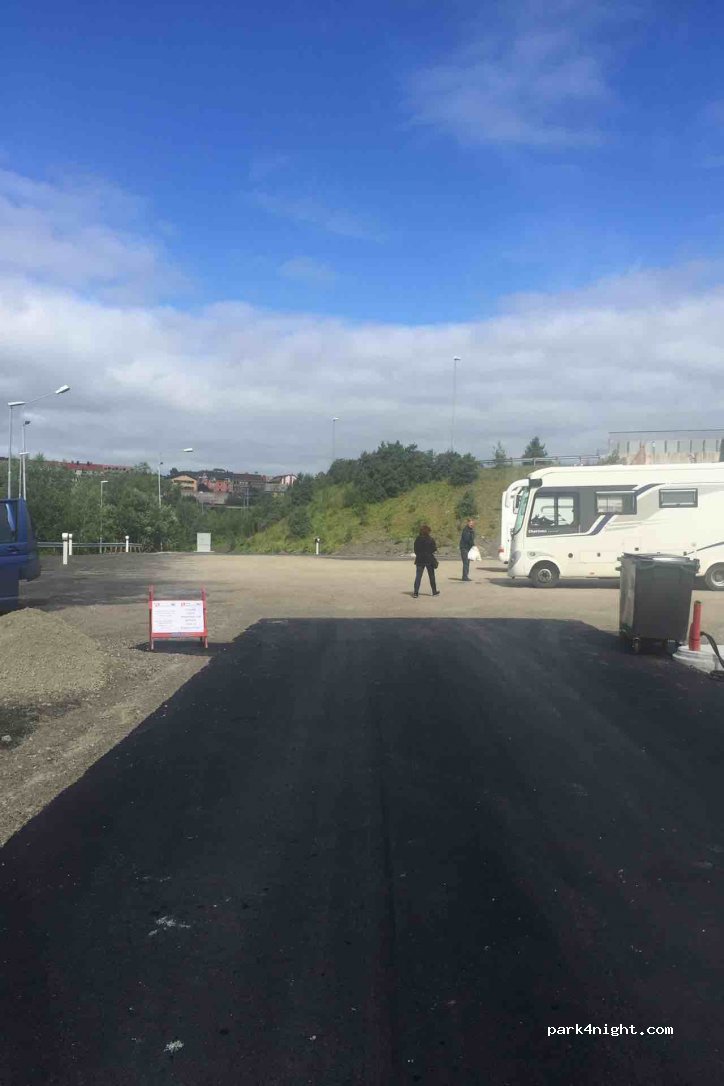 Narvik bobilparkering — foto
