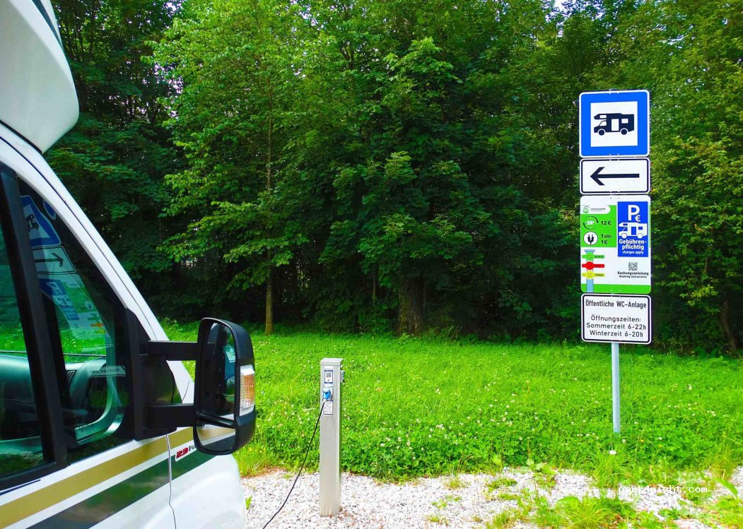 Wohnmobilstellplatz Alte Bergehalde — foto