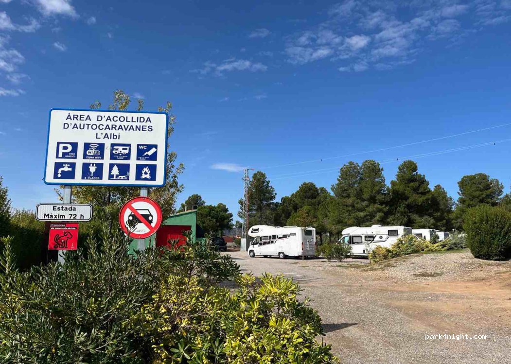 Àrea d'autocaravanes de l'Albi — foto