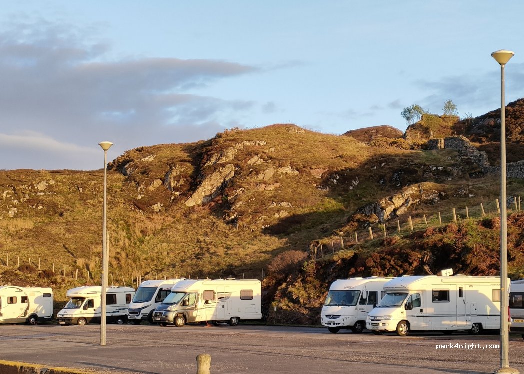 Kinlochbervie Loch Clash Campervan Stopover — foto 2