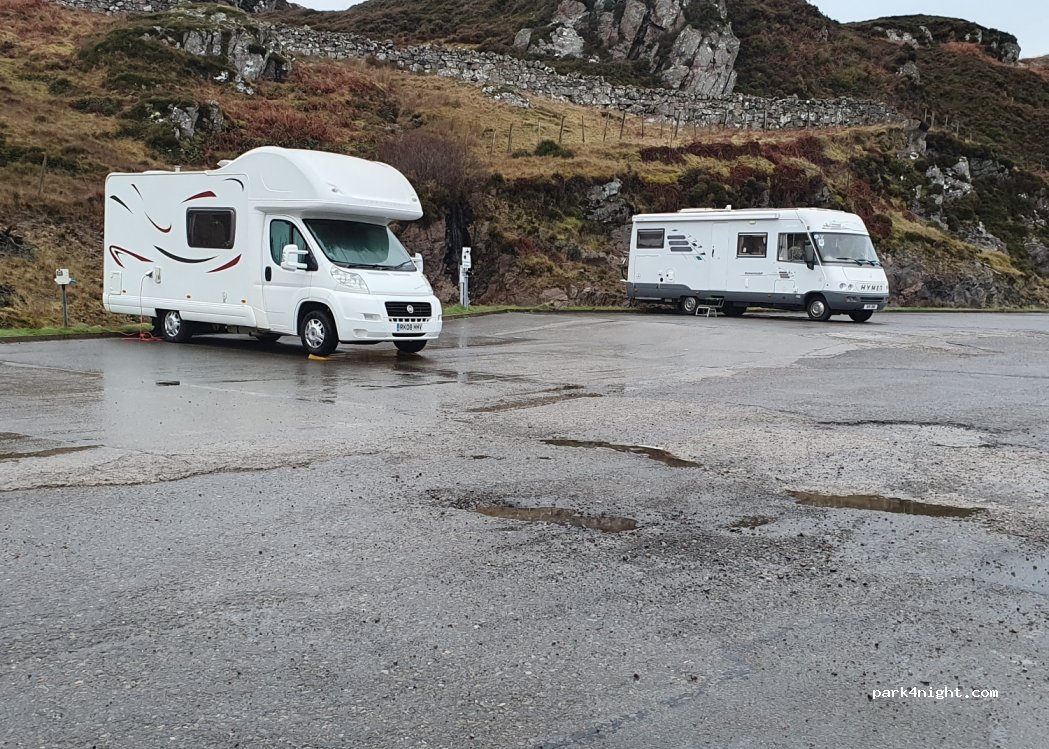 Kinlochbervie Loch Clash Campervan Stopover — foto 4