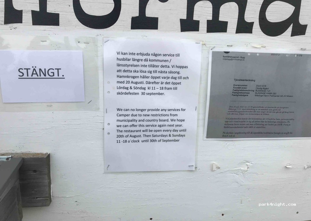 Wohnmobilstellplatz Färjestaden — foto 2
