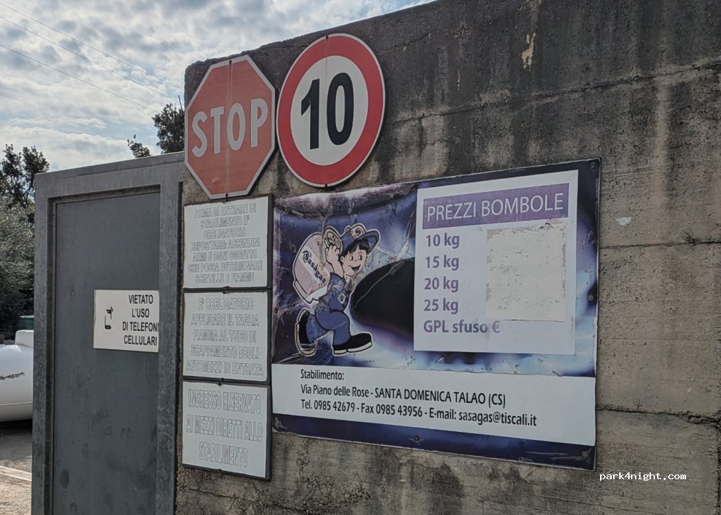 (87020) Santa Domenica Talao - Unnamed Road — foto