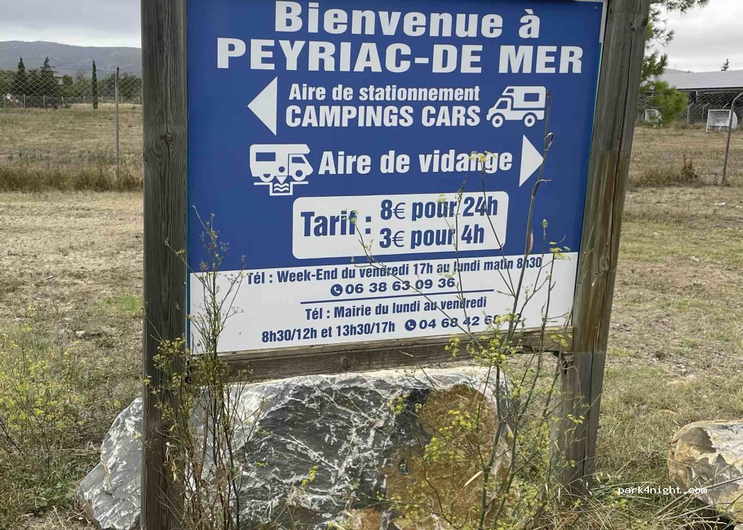 Aire de camping-car Peyriac-de-Mer — foto 5