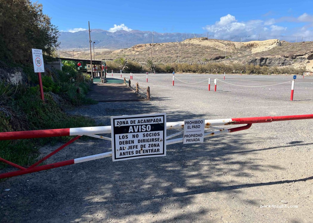 Zona de Acampada San Miguel de Tajao — foto