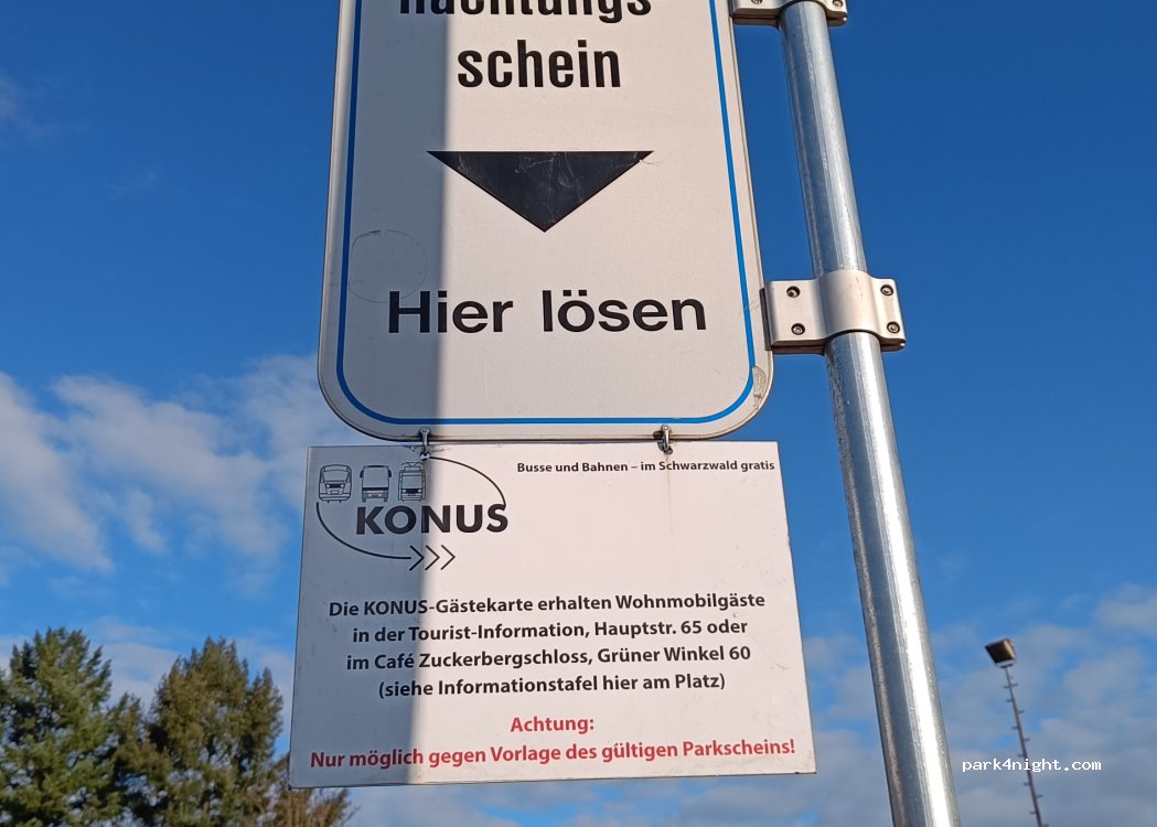 Wohnmobilstellplatz am Heidenhof in Kappelrodeck — foto