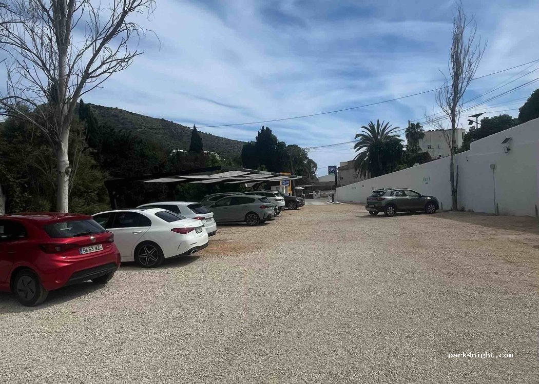 Parking Portet-Moraira — foto