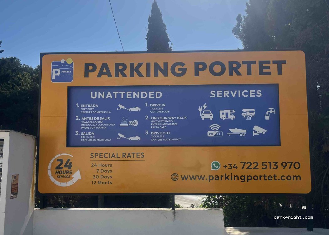 Parking Portet-Moraira — foto 4