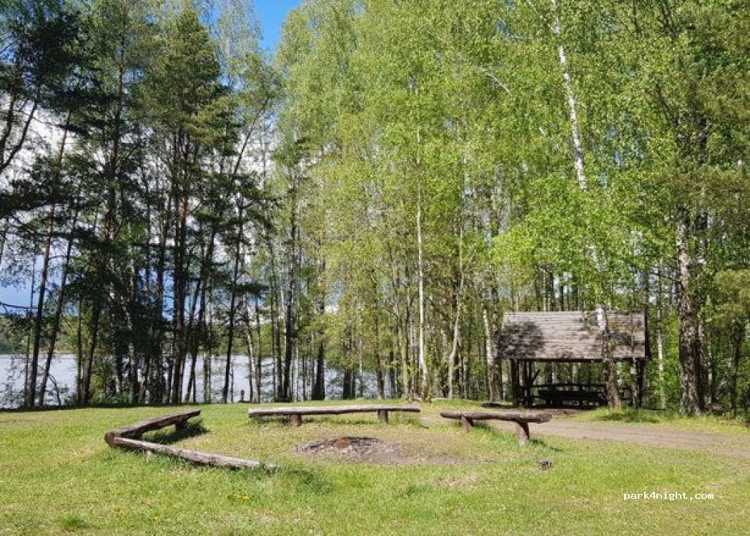 Zelvos ežero stovyklavietė Beržų sala — foto 3