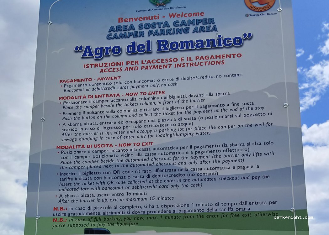 Area sosta camper Agro del Romanico — foto 5
