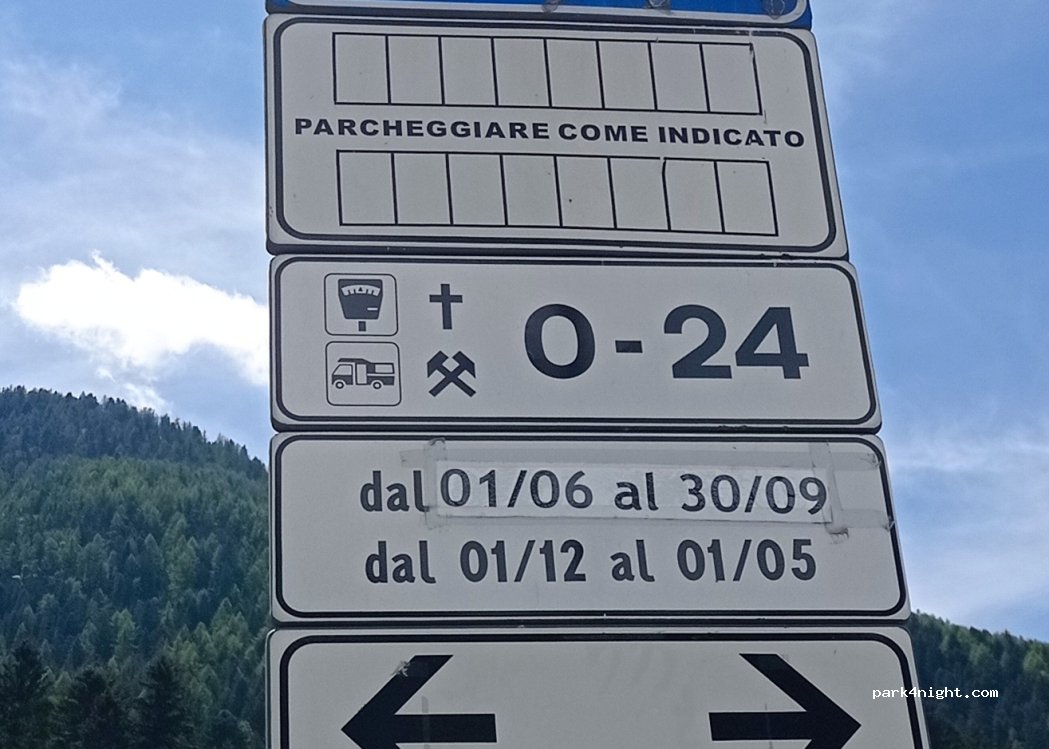 Parcheggio Camper Gressoney Saint Jean — foto 5