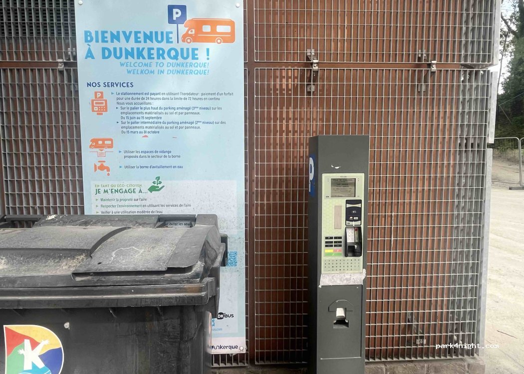Aire de Camping-Car de Dunkerque — foto