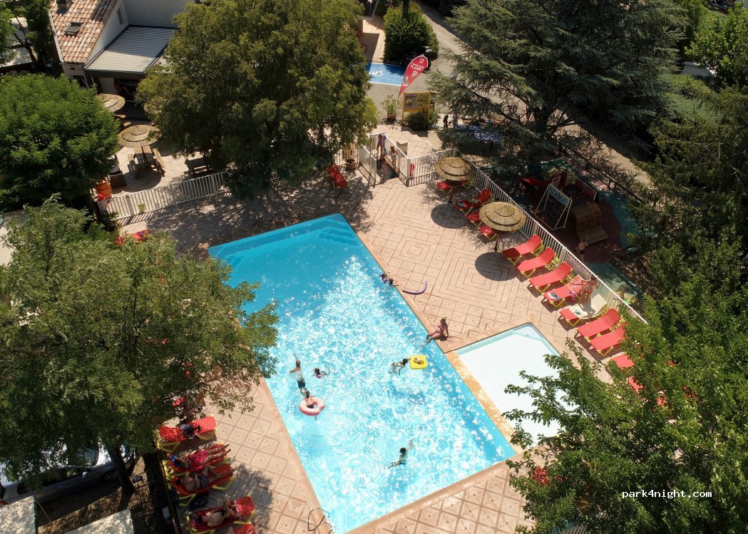 Camping Paillotes Ardèche — foto
