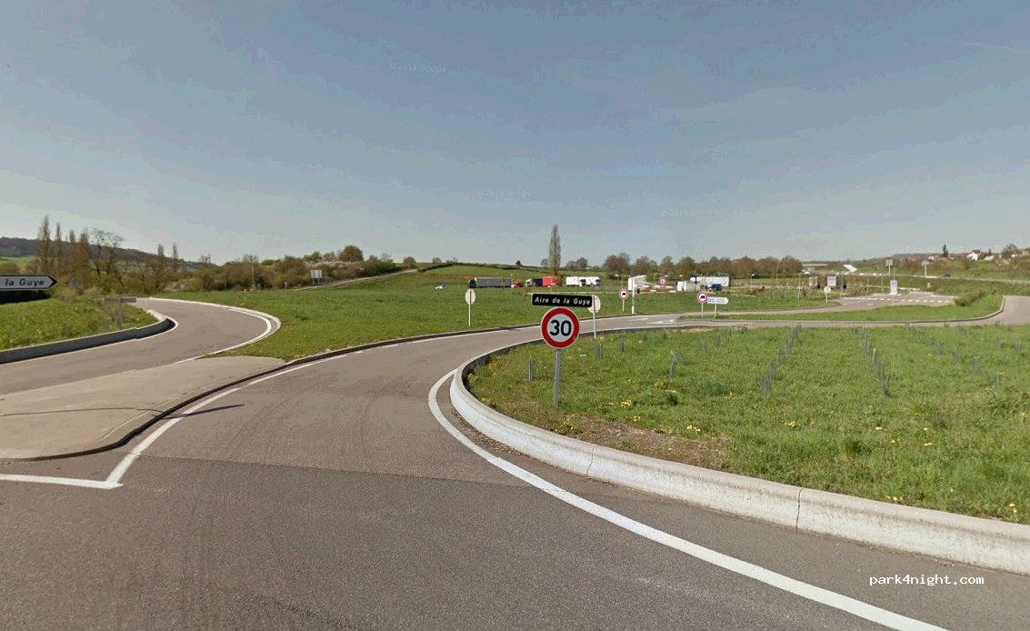 (71390) Sainte-Hélène - Route Centre Europe Atlantique — foto