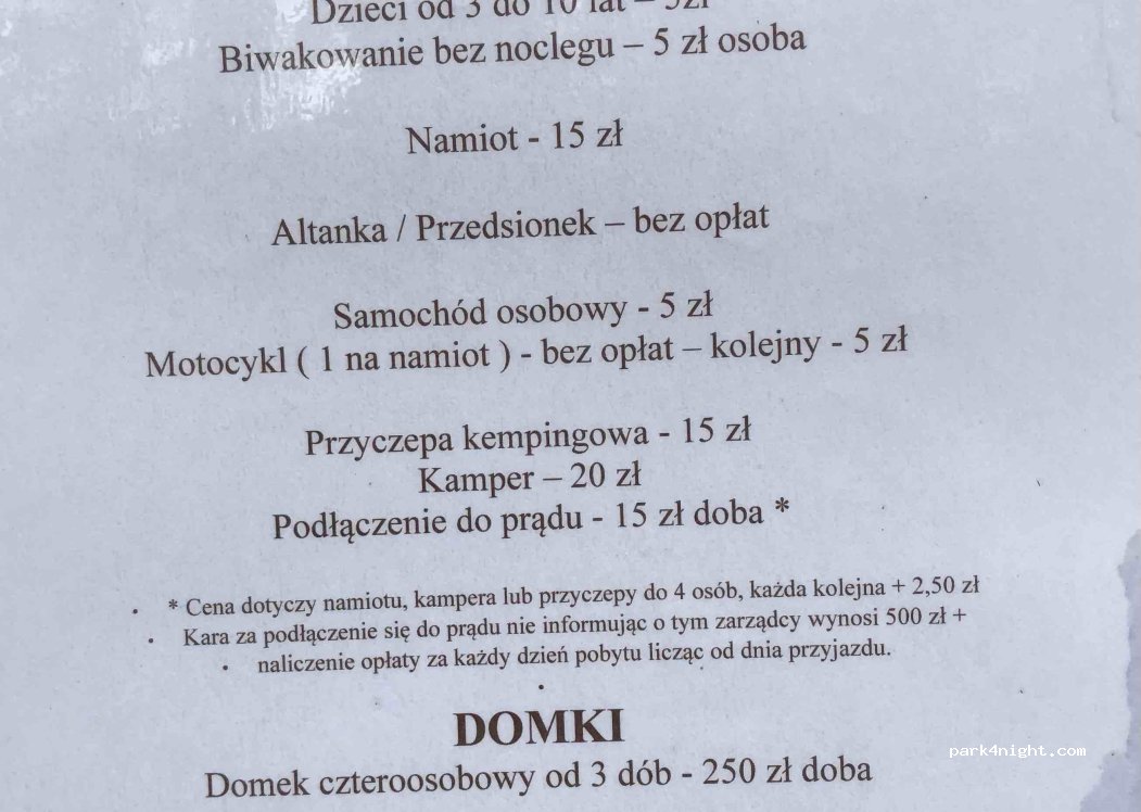 Plaża przy polu biwakowym — foto