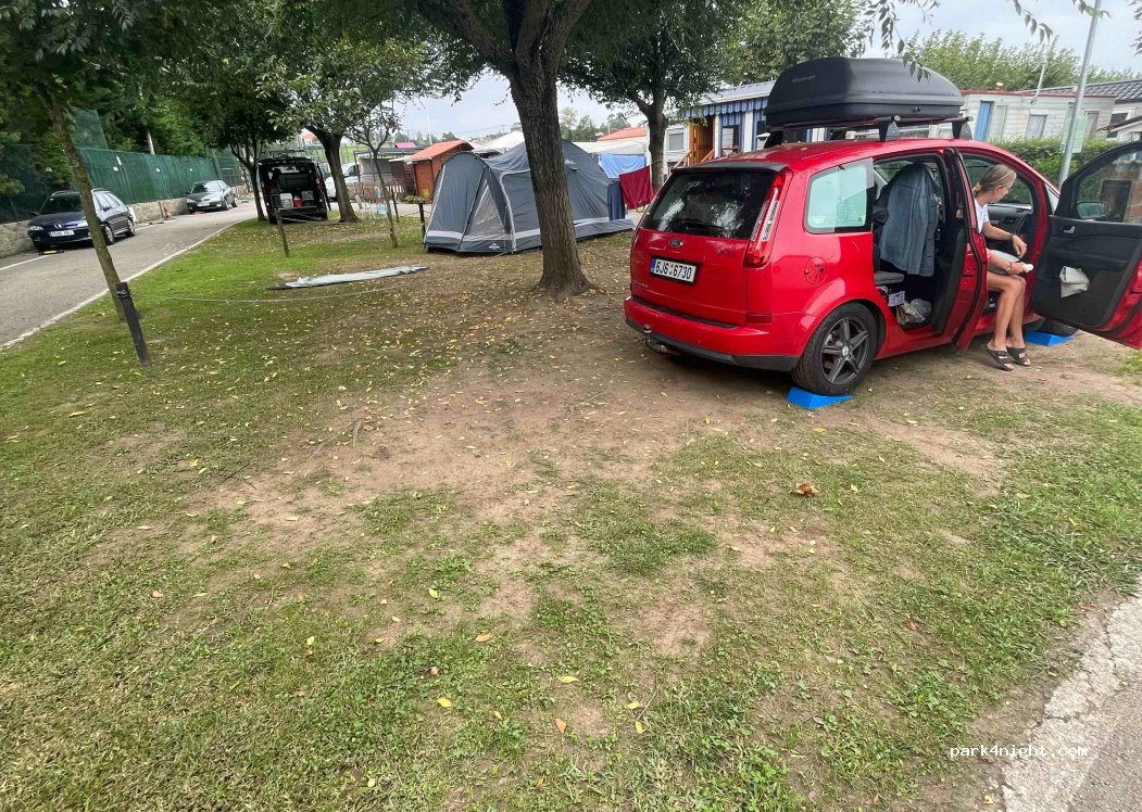 Woodland camping — foto