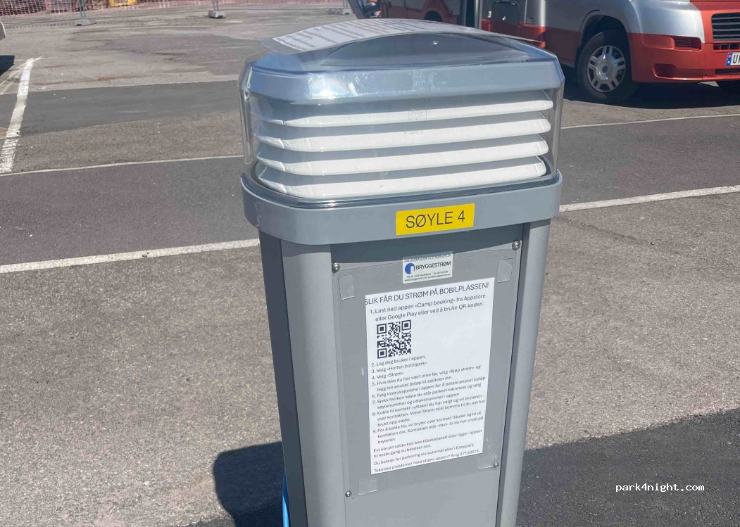 Horten Havn Bobilparkering Tollbugata — foto