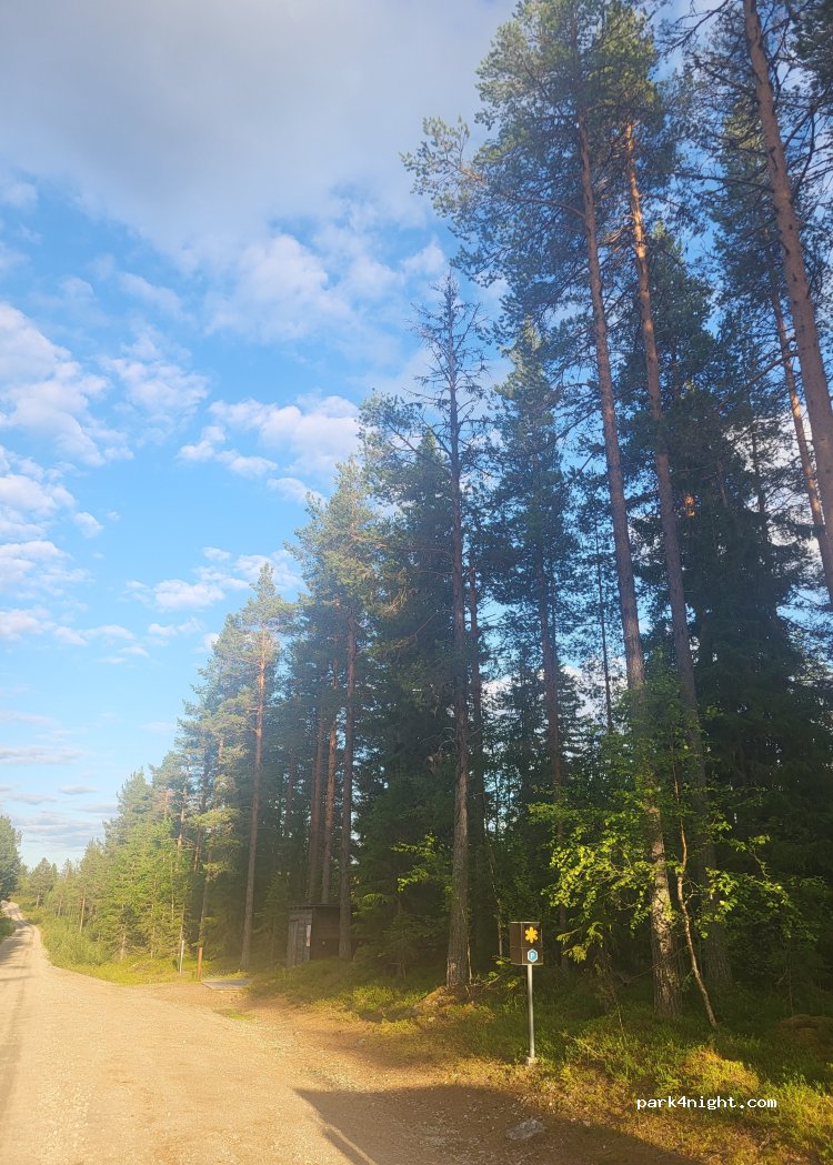 (827 70) Los - Svartåvallsvägen — foto