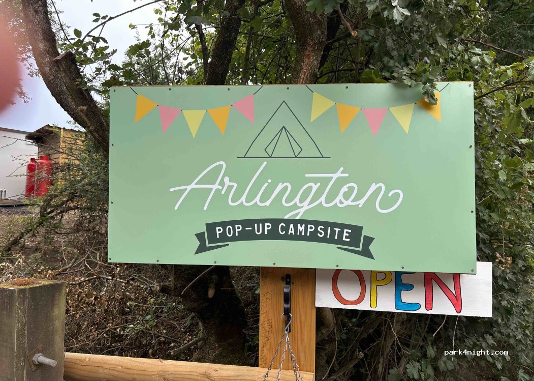 Arlington pop up campsite — foto