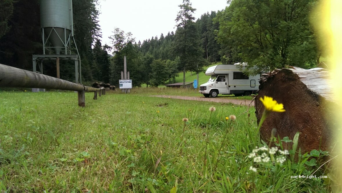 Wanderparkplatz Kleine Kinzig — foto