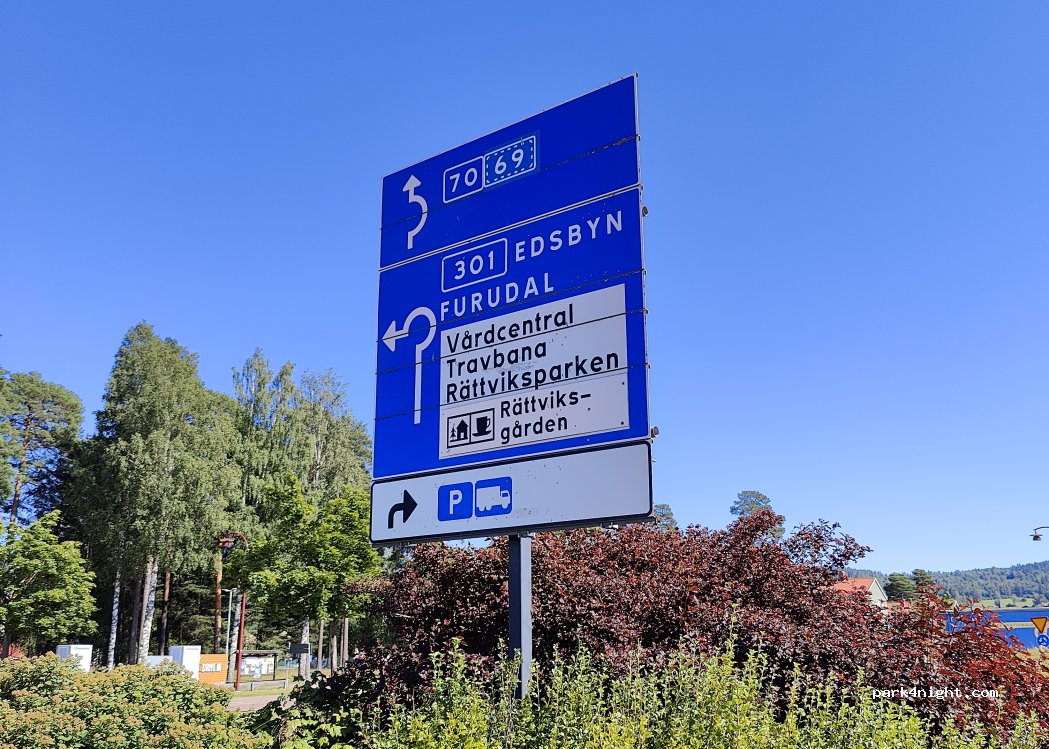 (795 32) Rättvik - 22 Riksvägen — foto