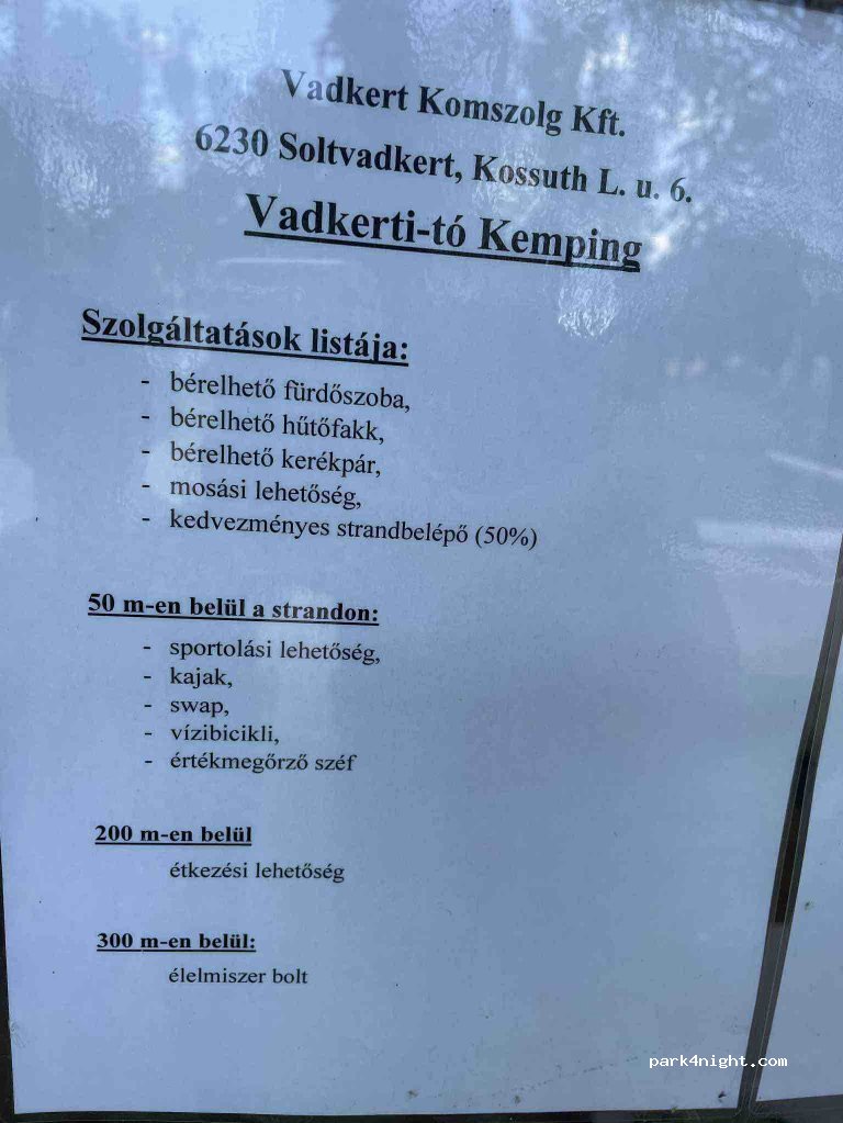 Vadkerti Lake Camping — foto 2