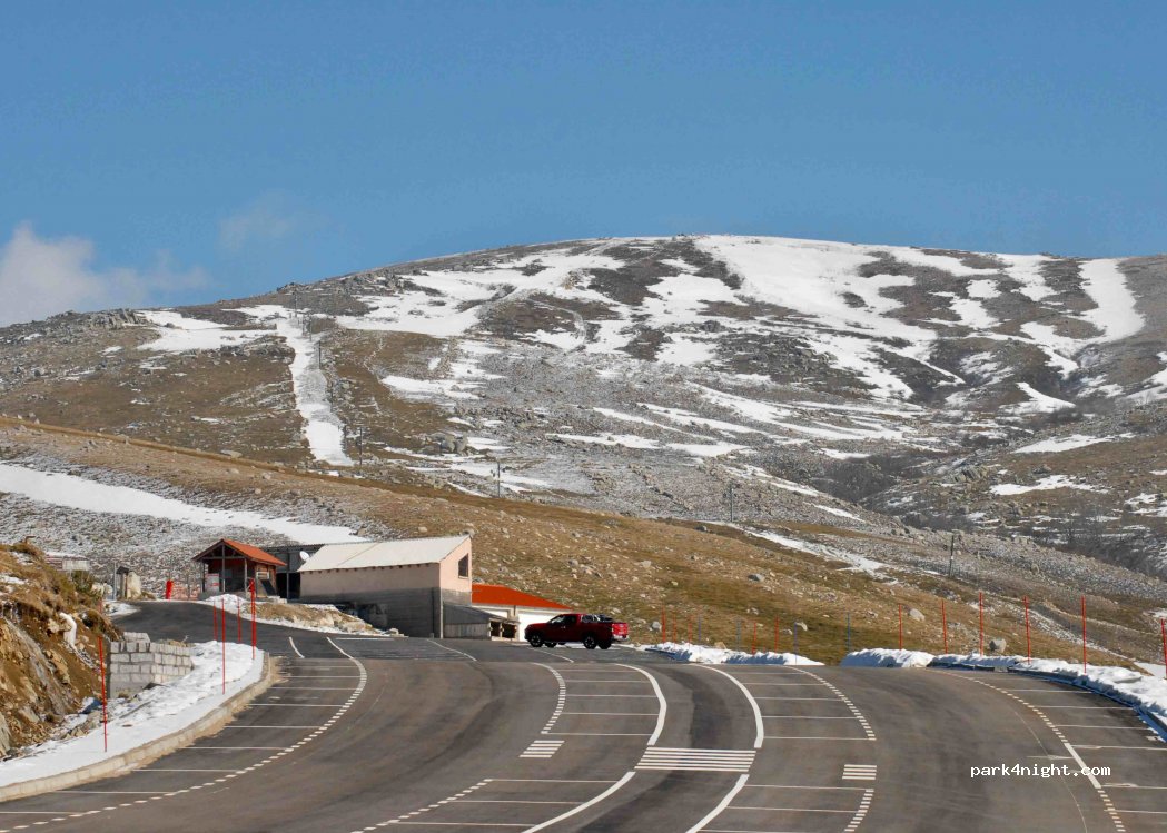 Parking de la station de ski du Val D’ese — foto 3