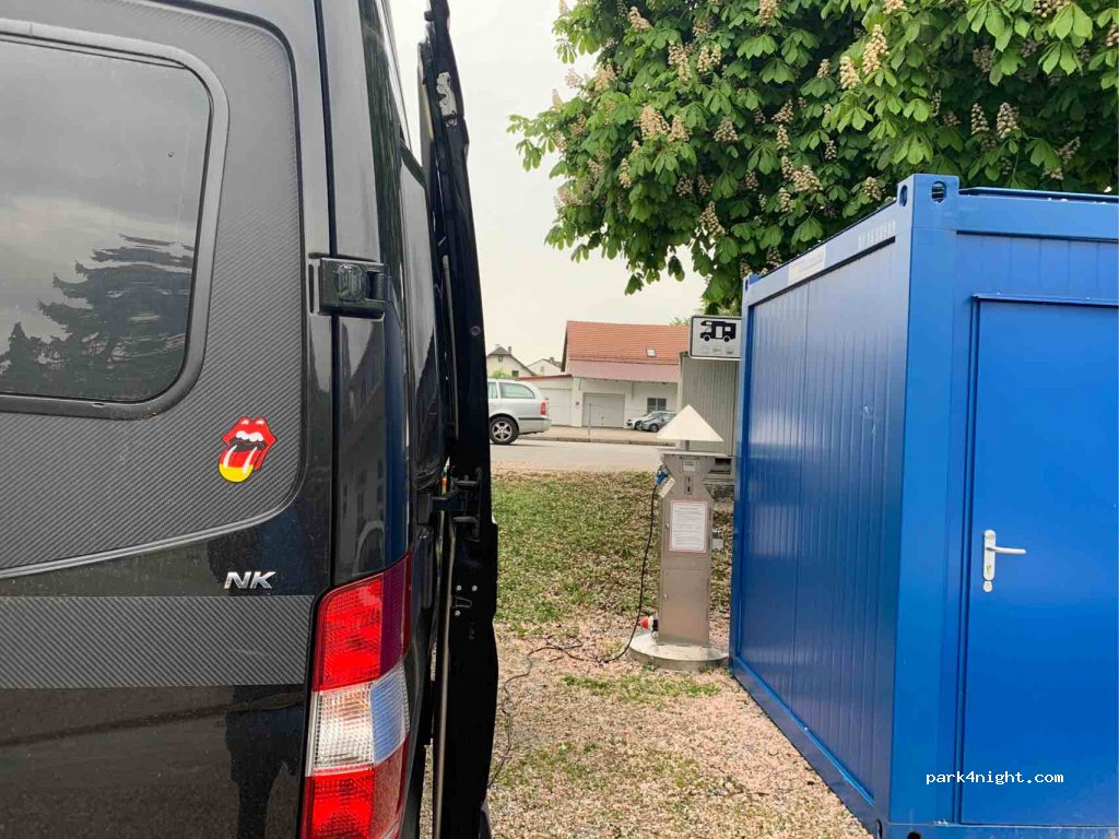 Wohnmobilstellplatz am Viehmarktplatz — foto