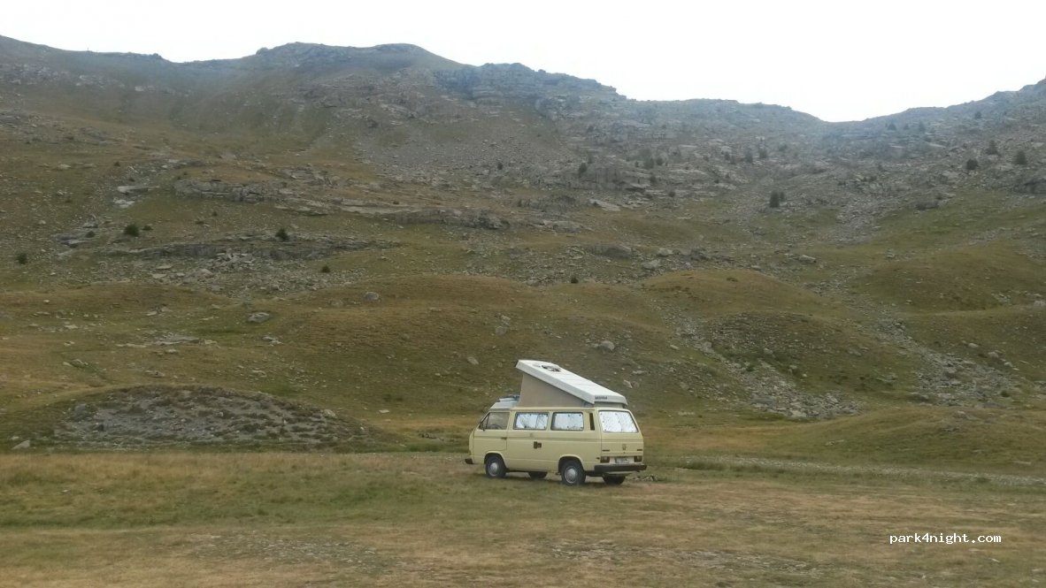 (04850) Jausiers - Route du Col de Restefond — foto
