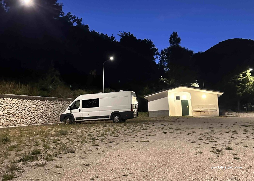 Area camper Cocullo — foto