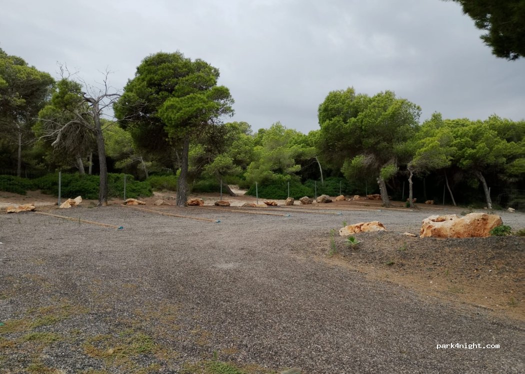 Áreas camper y de autocaravanas en Mallorca — foto