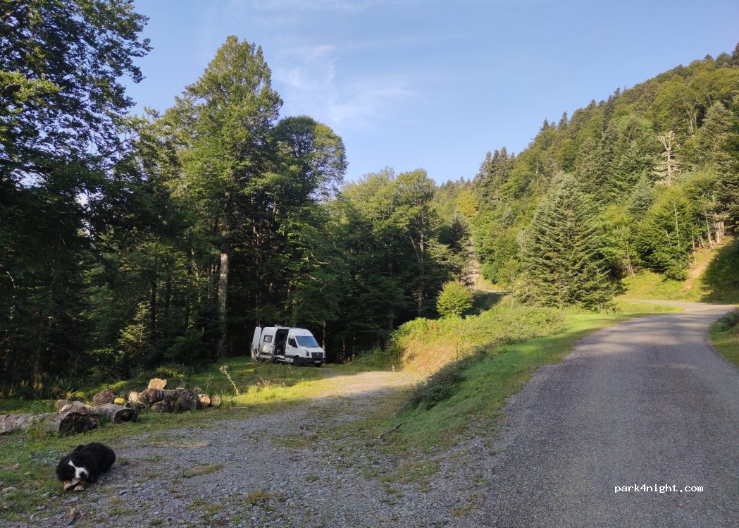 (64570) Arette - Chemin de la Mâture d'Issaux — foto
