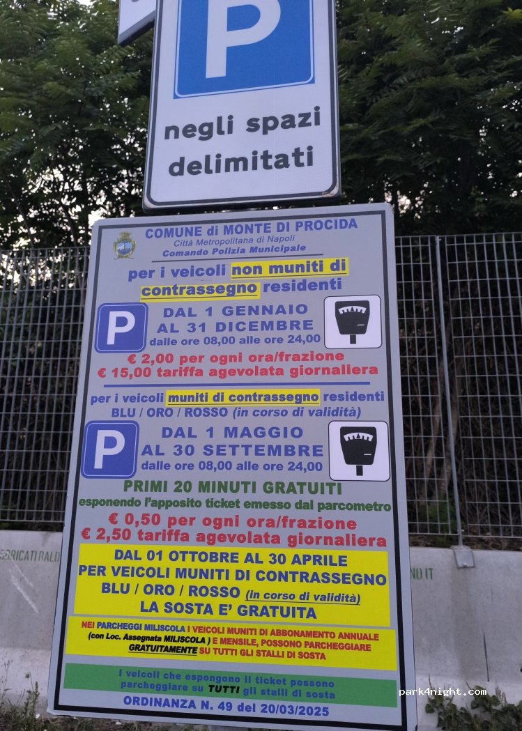 (80070) Monte di Procida - Via Miliscola — foto