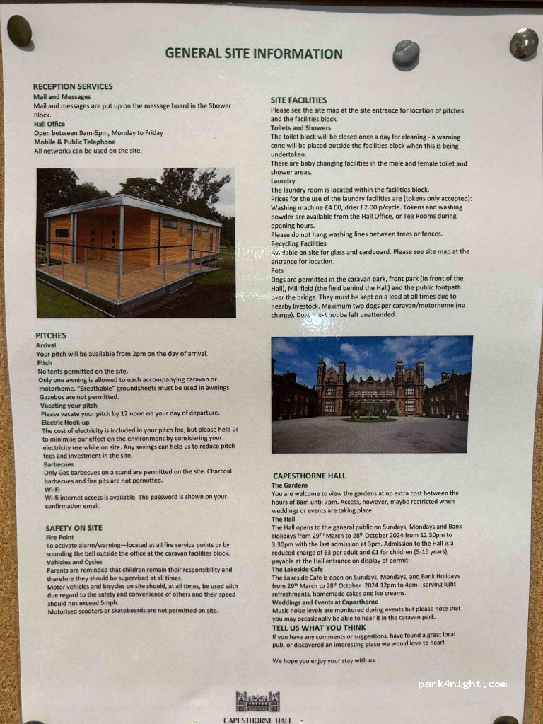 Capesthorne Caravan Park — foto