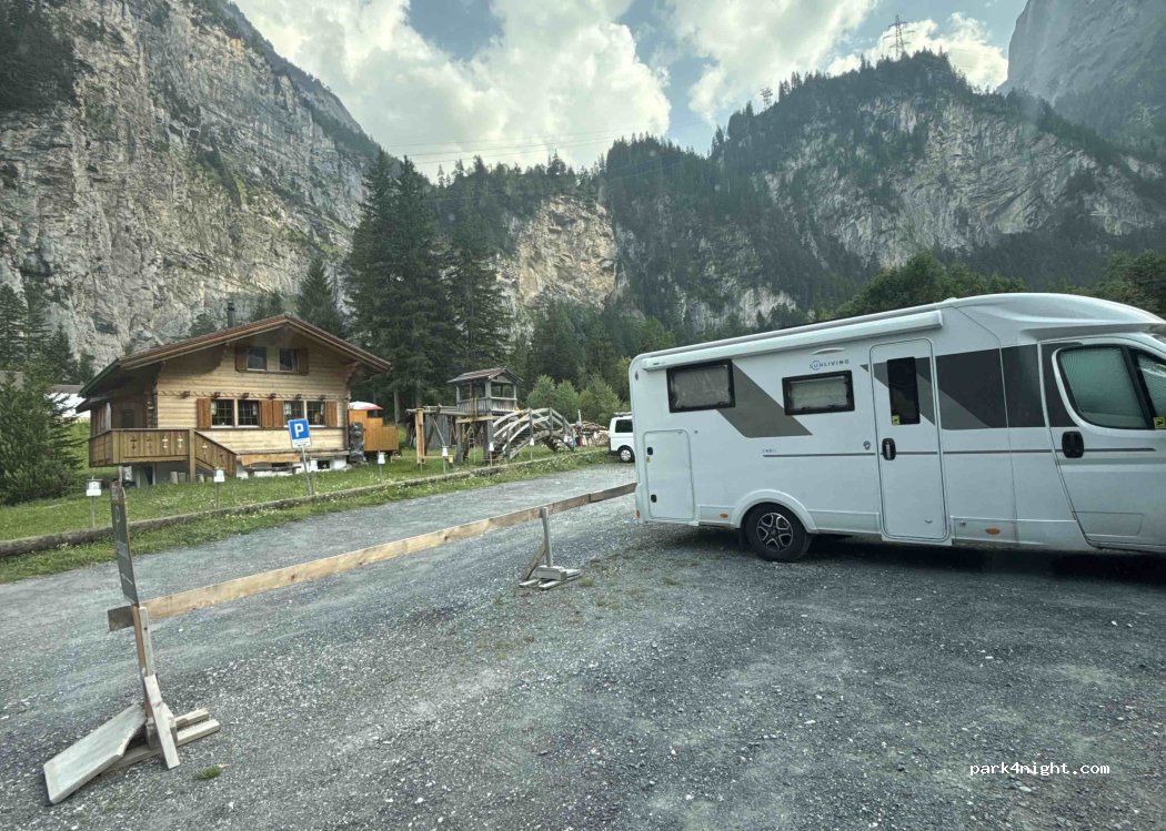 (3718) Kandersteg - Innere Dorfstrasse — foto