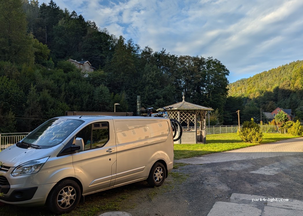 (01814) Bad Schandau - Kirnitzschtalstraße — foto 4
