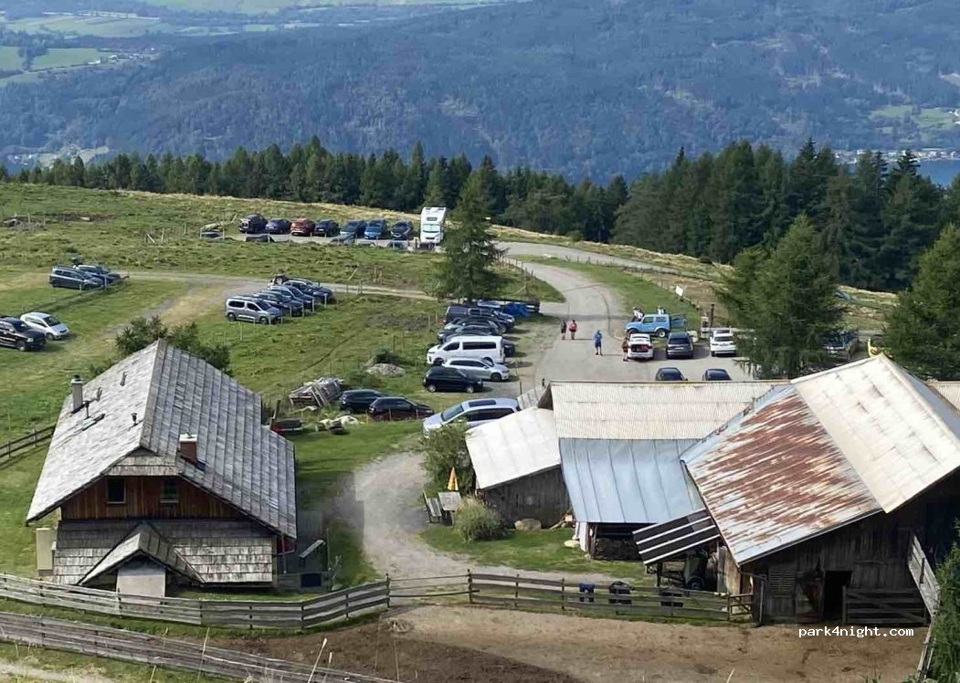 (9872) Millstatt am See - Lammersdorfer Almstraße — foto