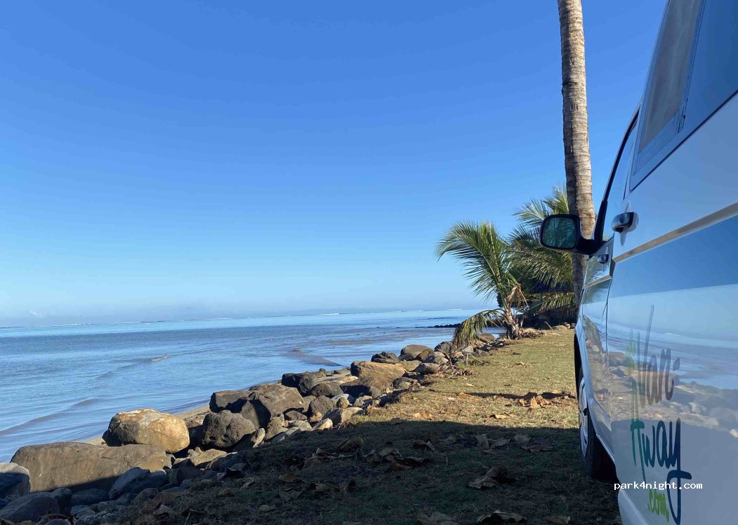 (98729) Moorea-Maiao - Unnamed road — foto