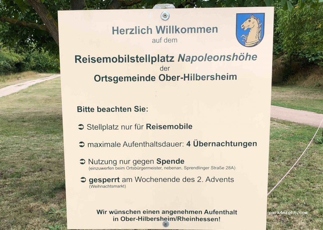 Reisemobilstellplatz Napoleonshöhe — foto 2