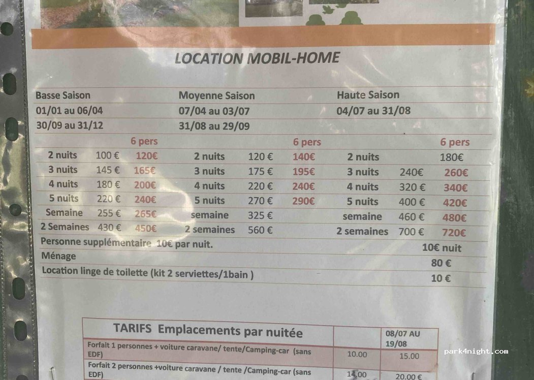 Camping Chassais L'Abbaye — foto