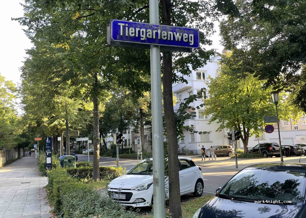 (76137) Karlsruhe - Tiergartenweg — foto