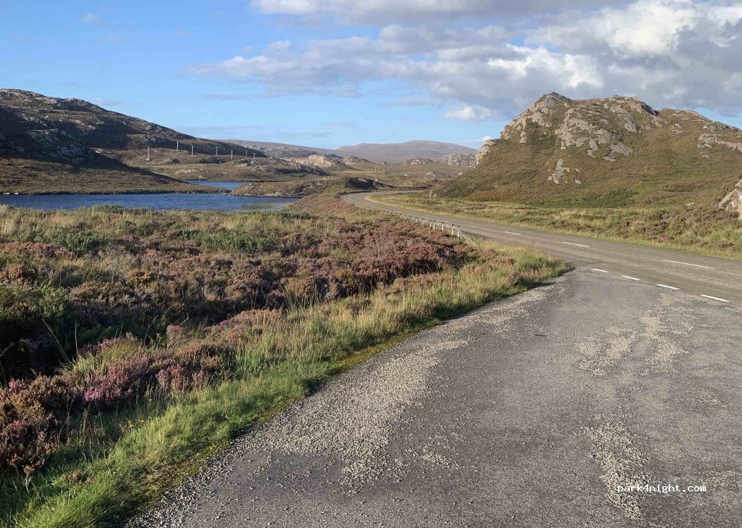 (IV27 4RB) Achriesgill - A838 — foto